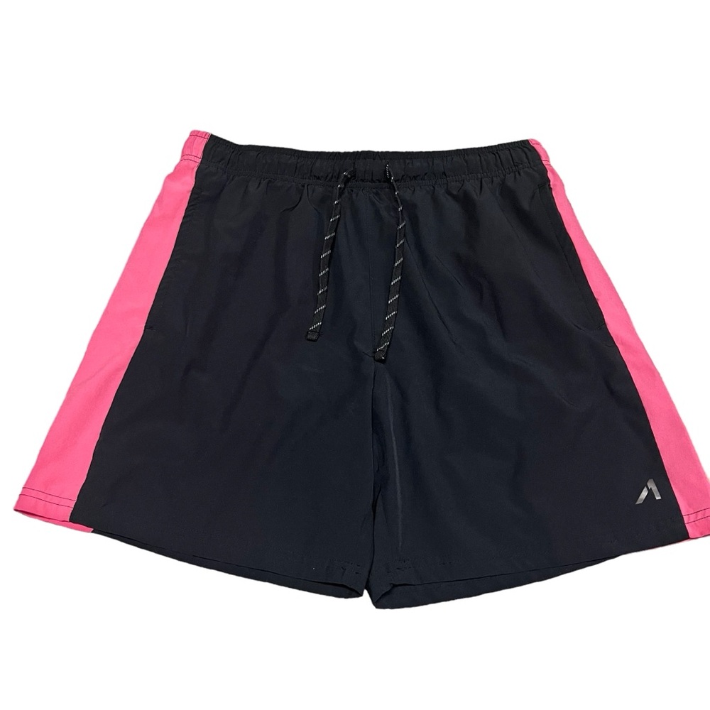 Qwick dry black and pink sport shorts